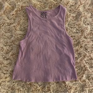 BDG purple godfather tank urban outfitters